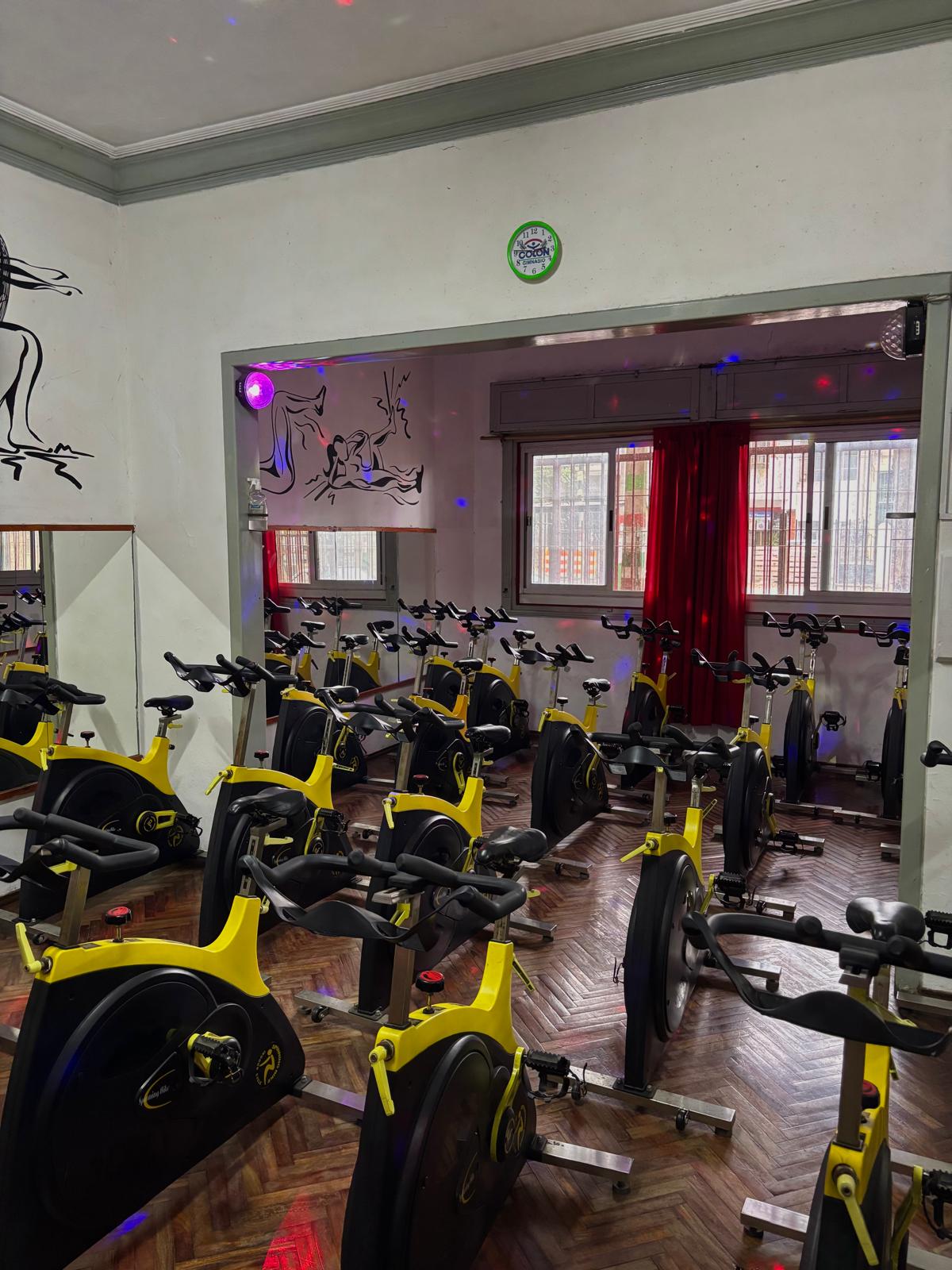 Zona de spinning - antes